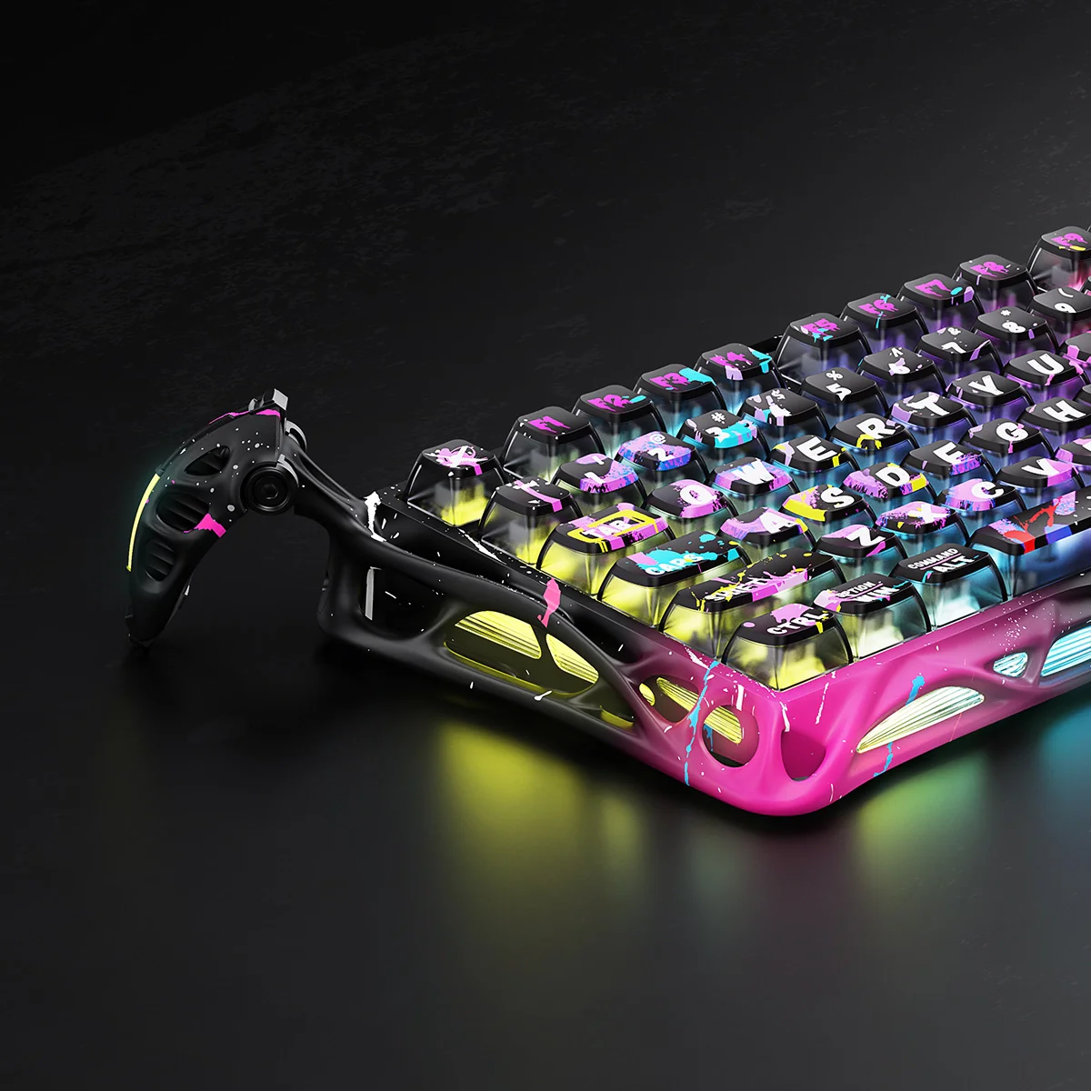 Mercury V75 Pro Special Edition - Neon Graffiti - Image 4